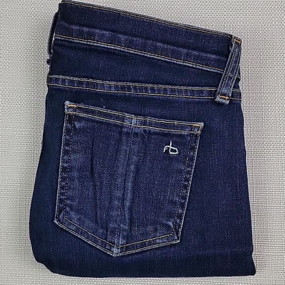 Rag and Bone Women's Skinny Blue Denim Jeans in Heritage 24 - Picture 1 of 15